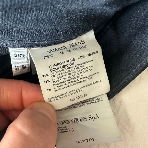 Armani Jeans - straight leg - Picture 8 of 8